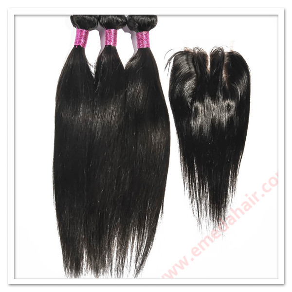 silky straight brazilian hair